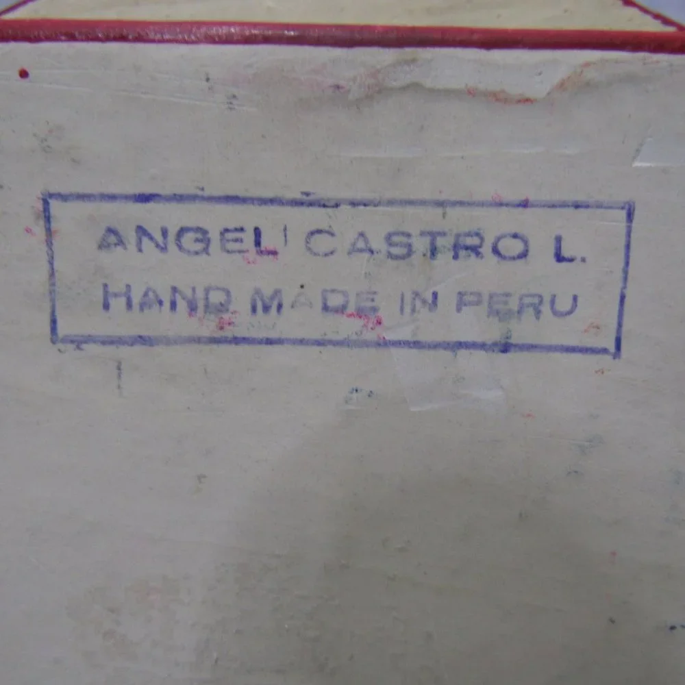 Vintage Angel Castro Retablo Folk Art - Picture 14 of 14